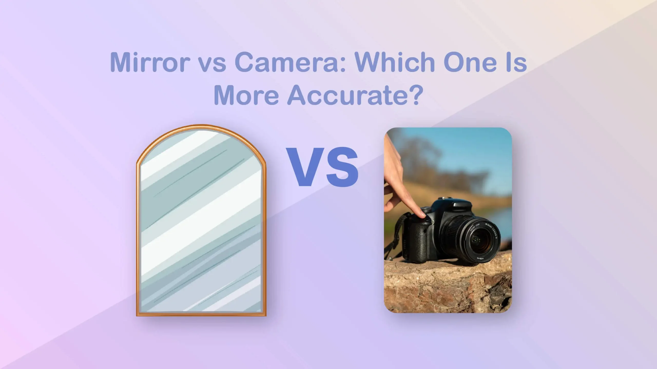 Mirror vs Camera Which One Is More Accurate? Clipping Path Source